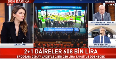 Cumhurbaşkanı Recep Tayip Erdoğan Sosyal Konut Projesiaçıklandı.